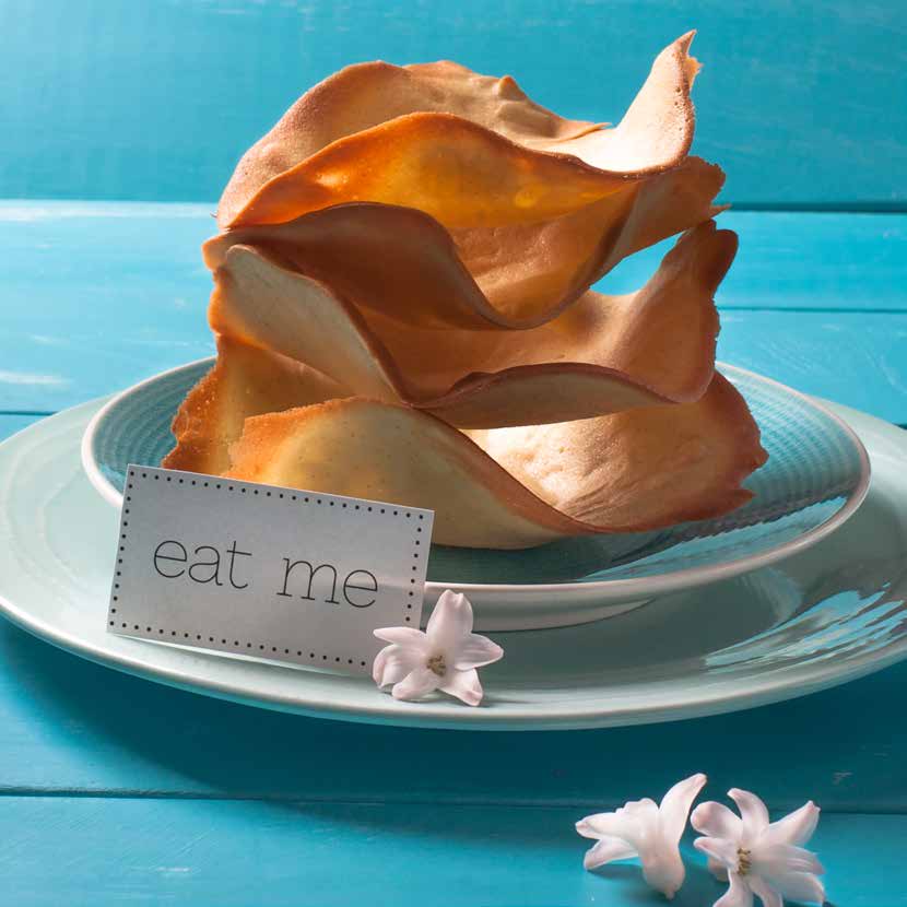Almond Tuile Baskets in the Thermomix | Recipe