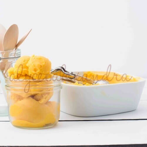 Thermomix Mango Coconut Ice Cream Recipe