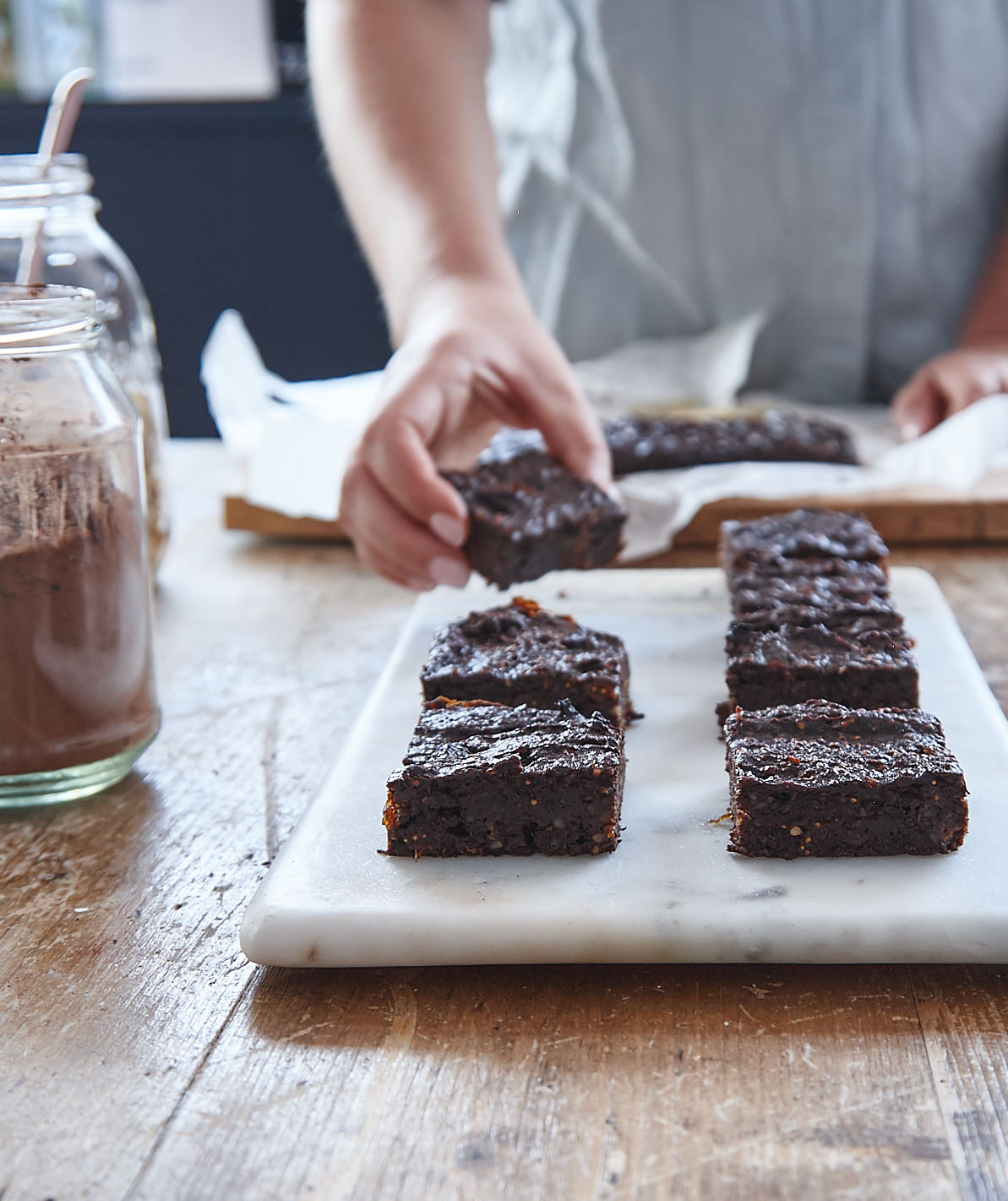 Fudgy Chocolate Fig Slice in the Thermomix | Recipe