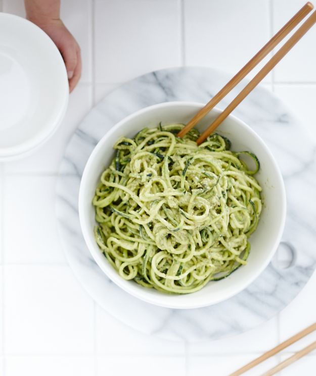 Raw Zucchini Pasta in the Thermomix | Recipe