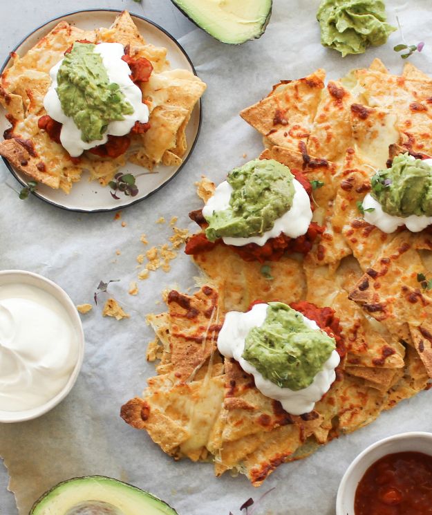 Nachos W. Smokey Beans in the Thermomix | Recipe