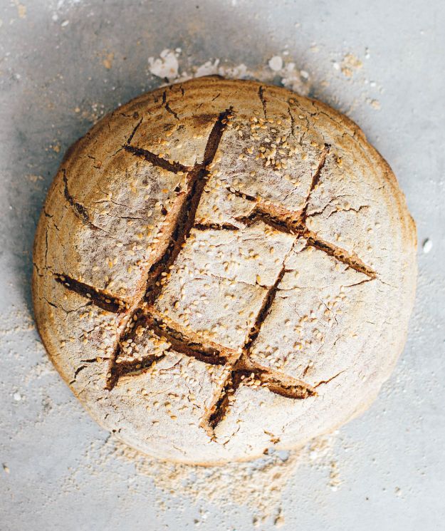 Sourdough 100% Dark Rye Cob | Recipe – alyce alexandra