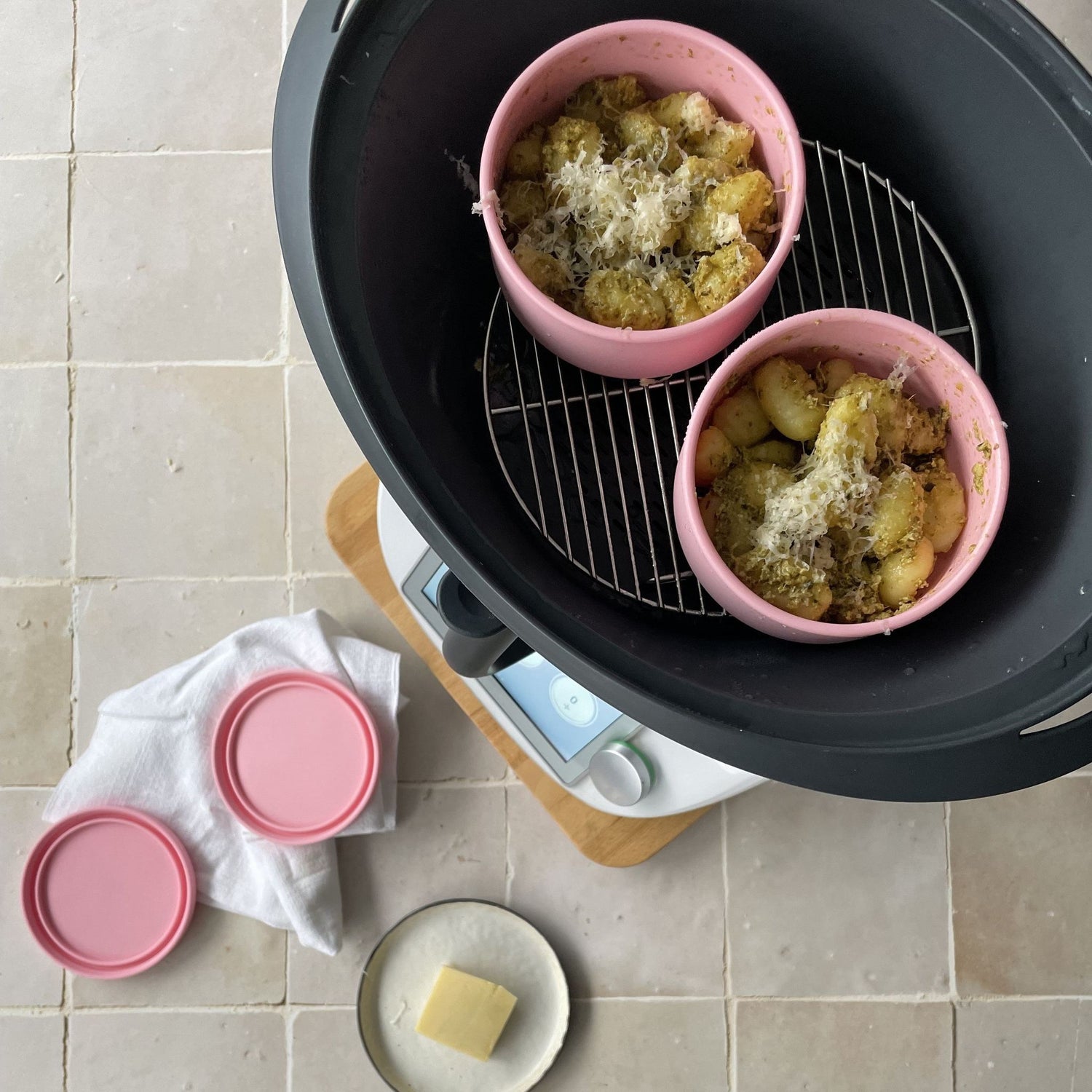 2-Ingredient Dinner Cooked in your Thermomix Varoma