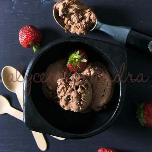 Chocolate Rum & Raisin Thermomix Ice Cream Recipe