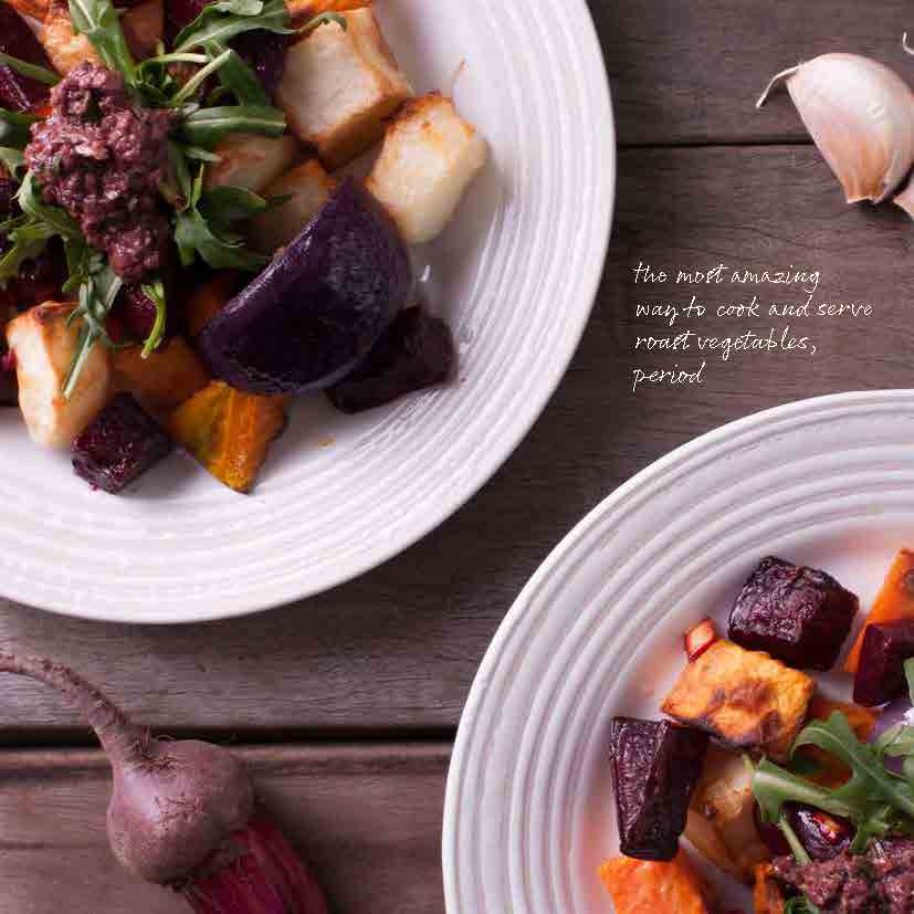 Crispy Roast Vegetables With Olive Tapenade in the Thermomix | Recipe