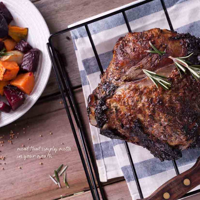 Rosemary Marinated Leg Of Lamb in the Thermomix | Recipe – alyce