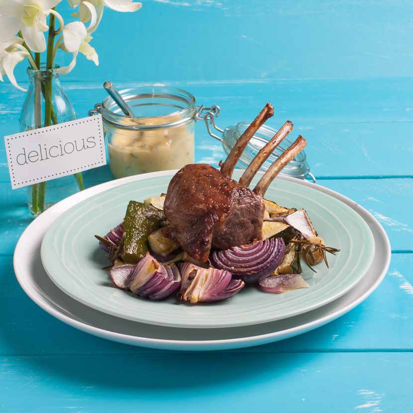 Lamb Cutlets With Honey Aioli in the Thermomix | Recipe