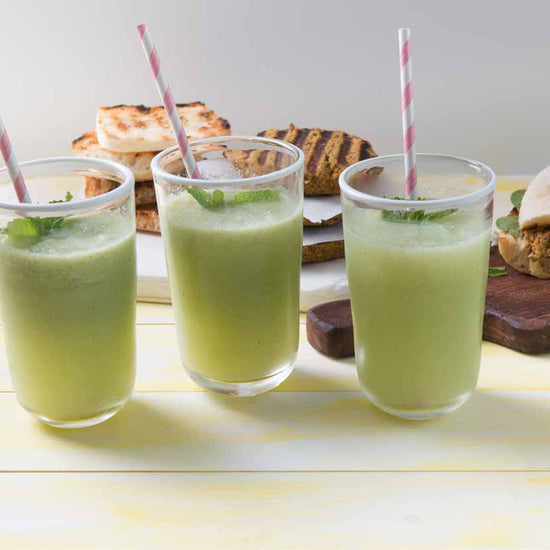 Lychee, Mint & Lime Slushie in the Thermomix Recipe tagged