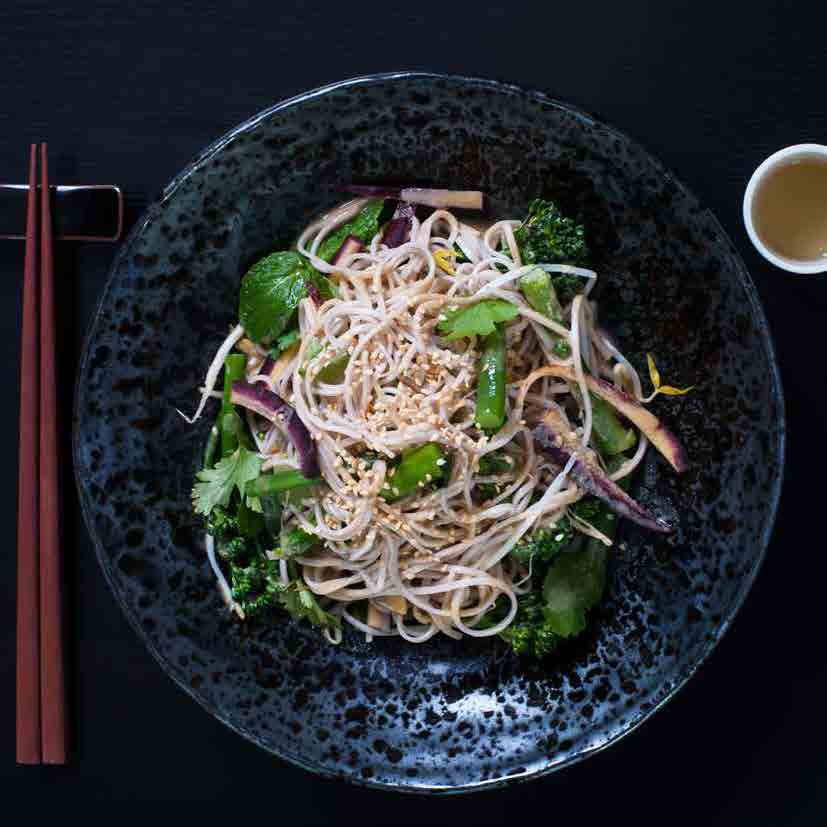 Soba Noodle Salad With Sesame Dressing in the Thermomix | Recipe