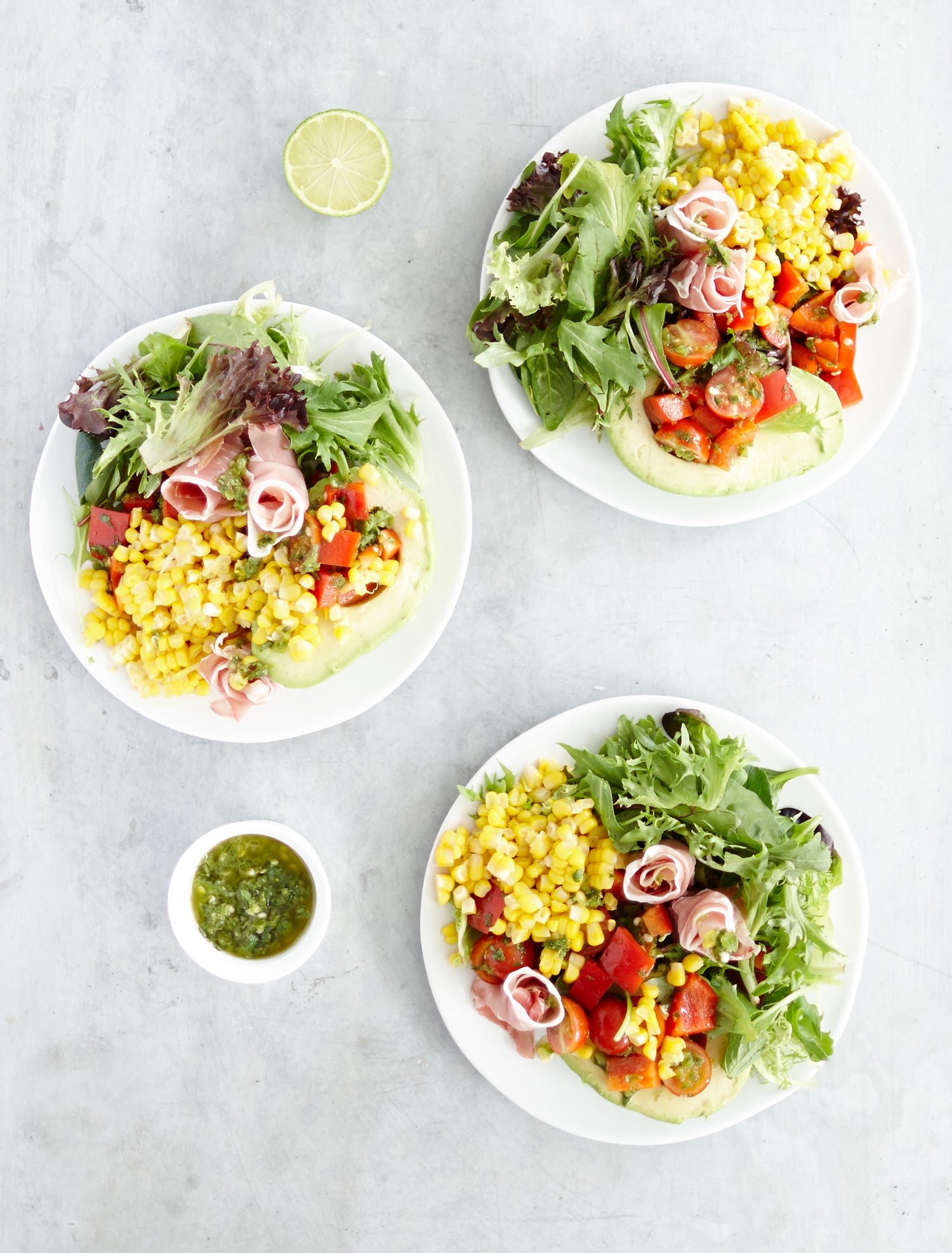 Mexican Salad W. Prosciutto in the Thermomix | Recipe