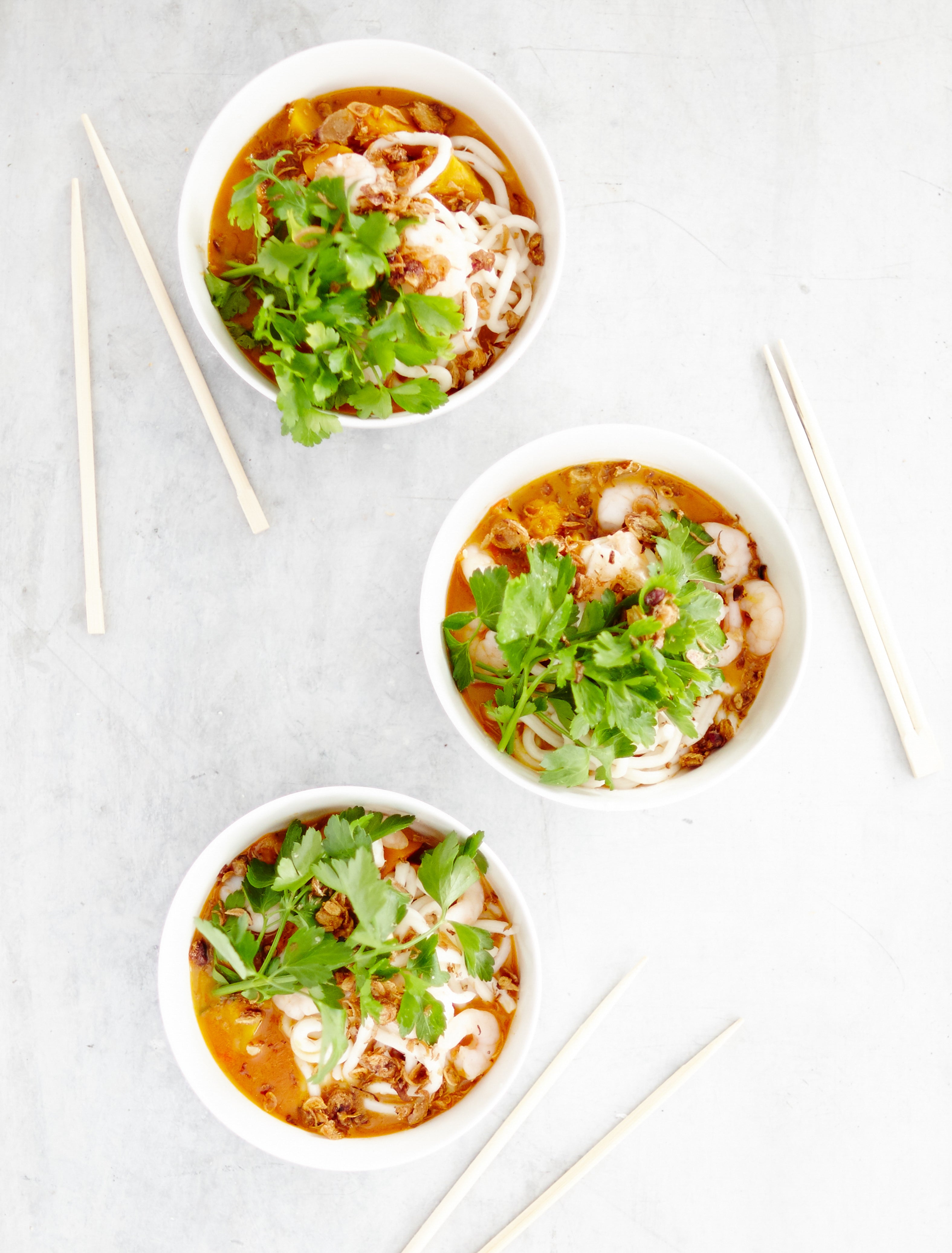 Pumpkin Prawn Laksa in the Thermomix | Recipe – alyce alexandra ♡