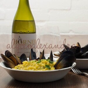 Saffron Mussel Thermomix Risotto Recipe