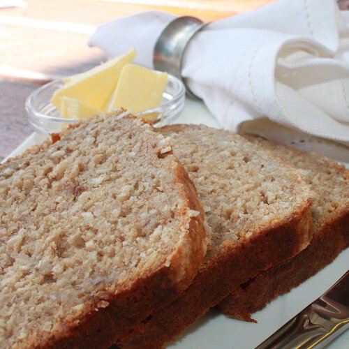 Thermomix Banana and Coconut Bread Recipe