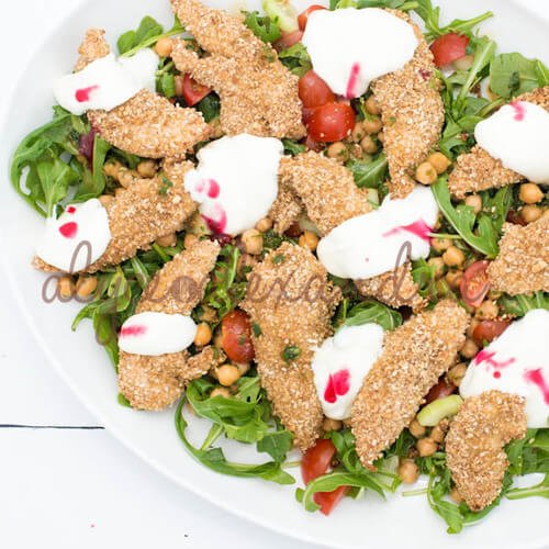 Thermomix Middle Eastern Chicken Salad Recipe