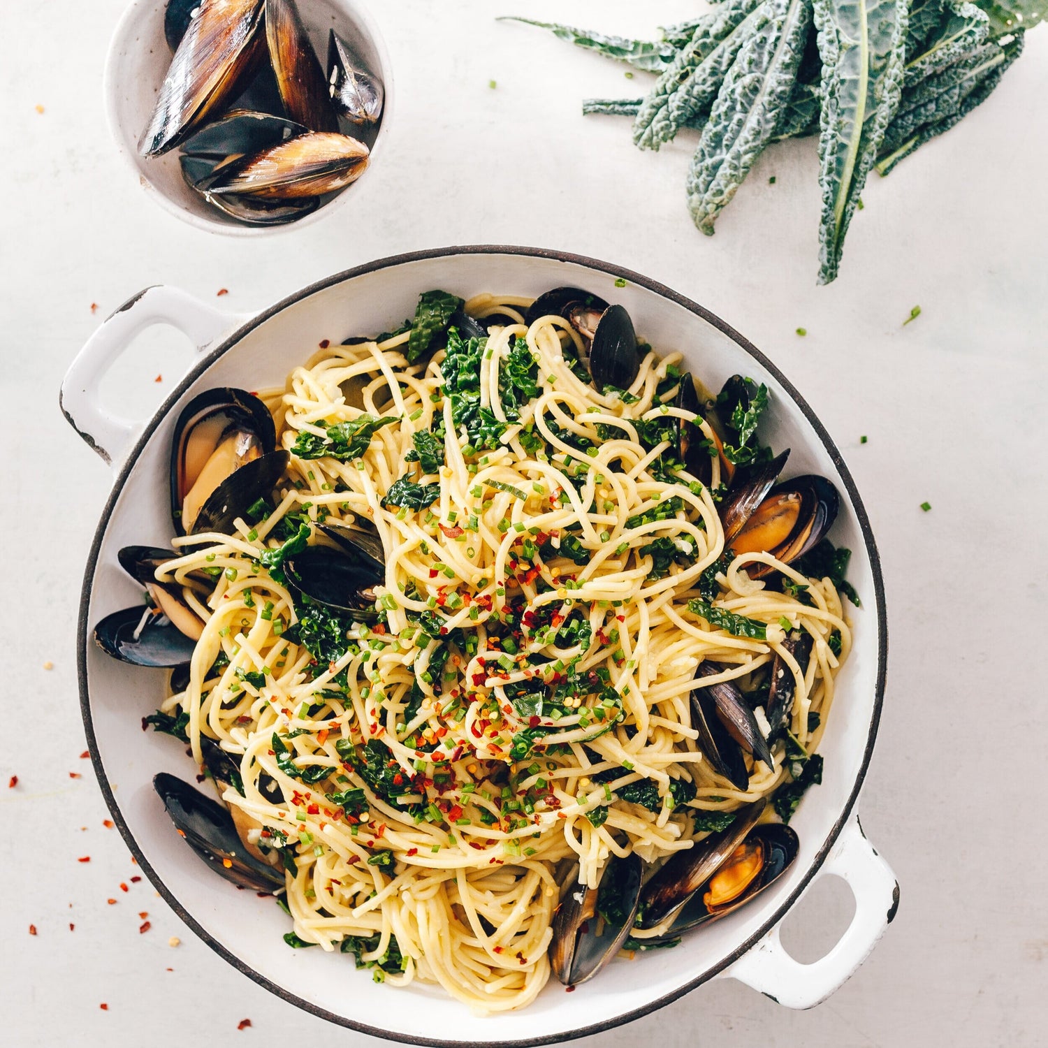 Thermomix One-bowl Mussel Spaghetti Recipe