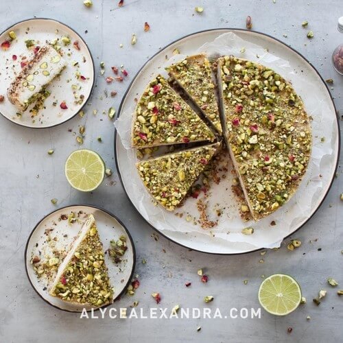 Thermomix Paleo Lime & Pistachio Cake Recipe