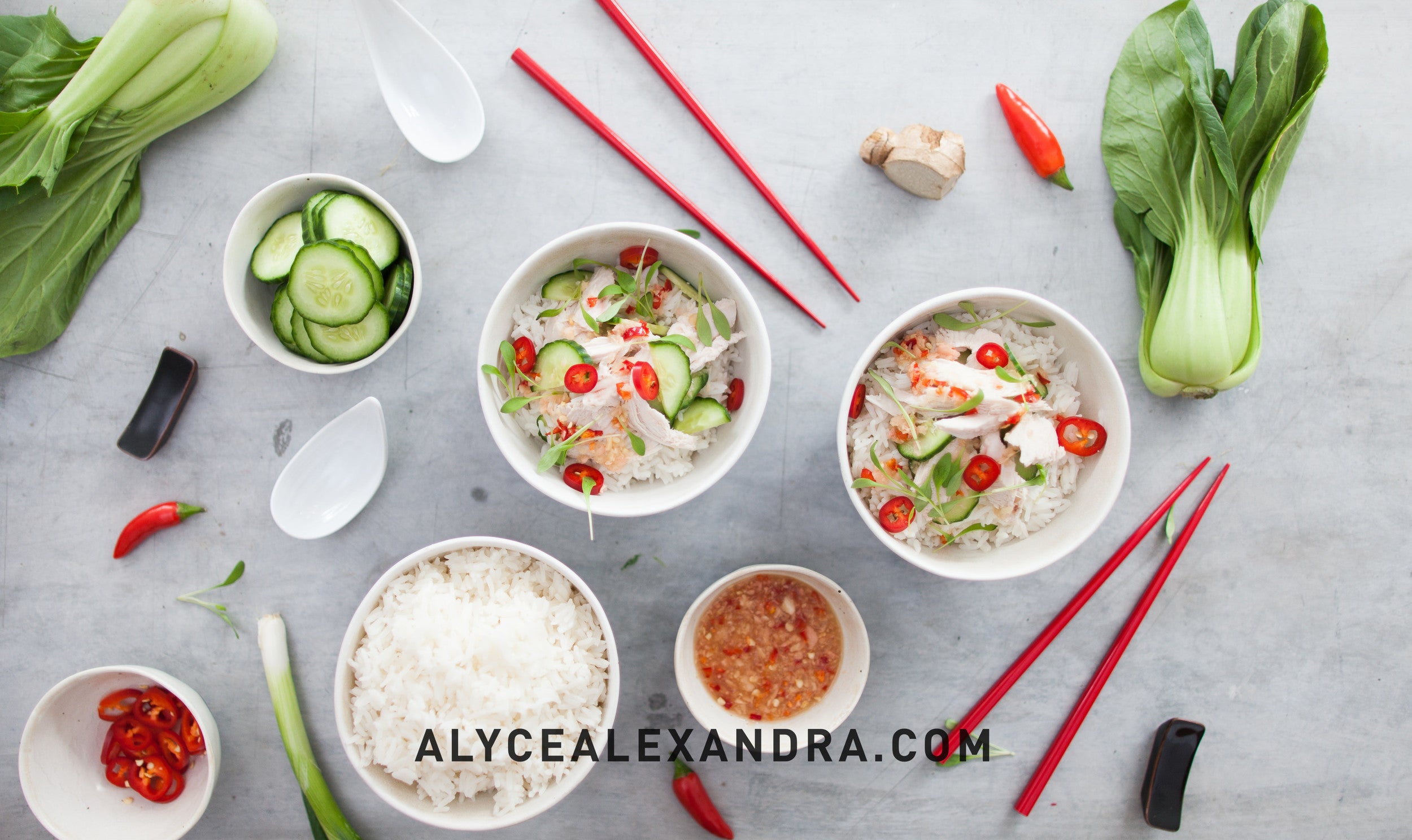 Thermomix Hainanese Chicken Rice Recipe | Free Recipes by Author