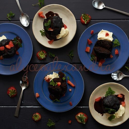 Varoma Steamed Chocolate Puddings Recipe