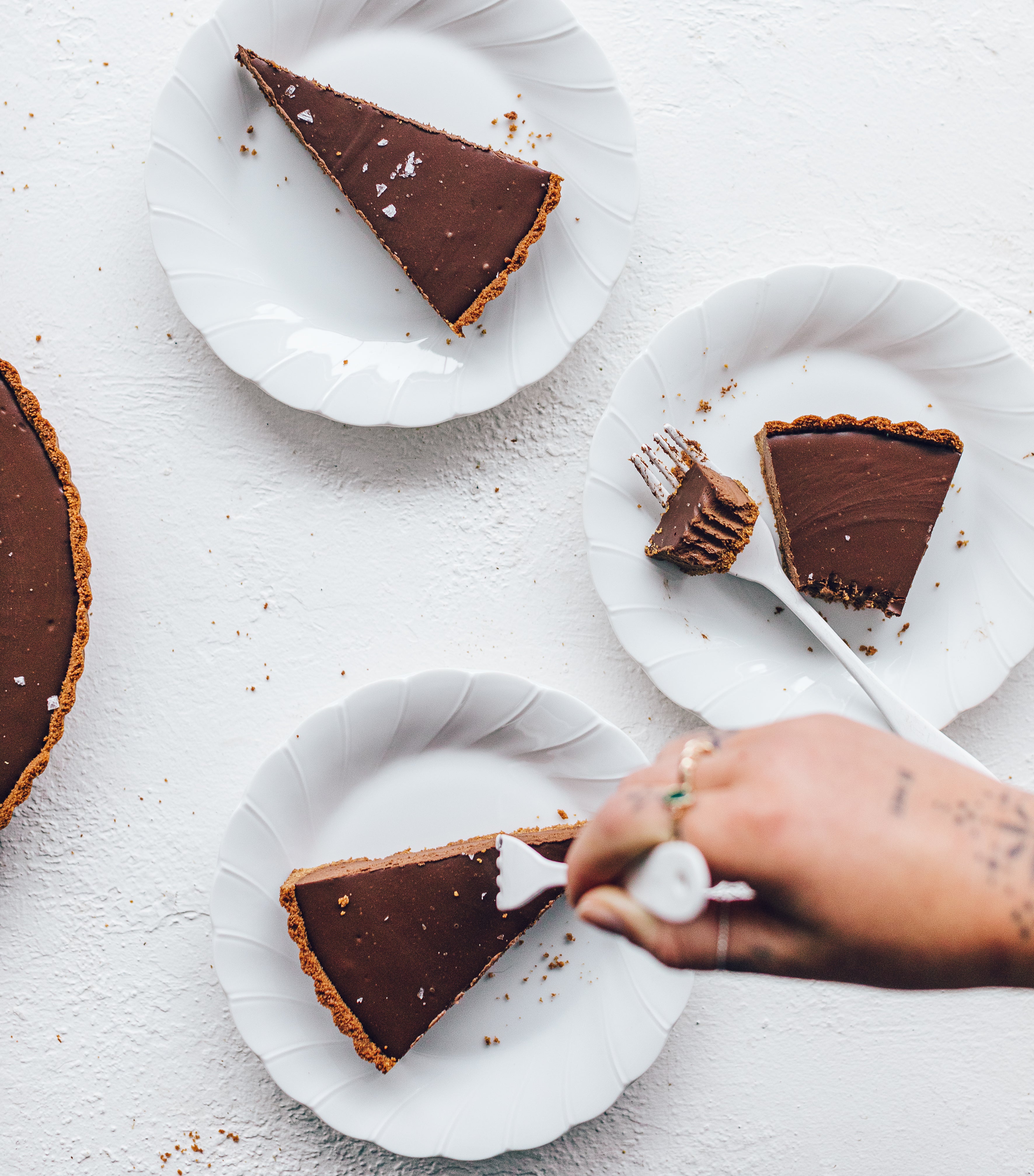 Dairy-Free Easy Peasy Chocolate Tart in the Thermomix | Free