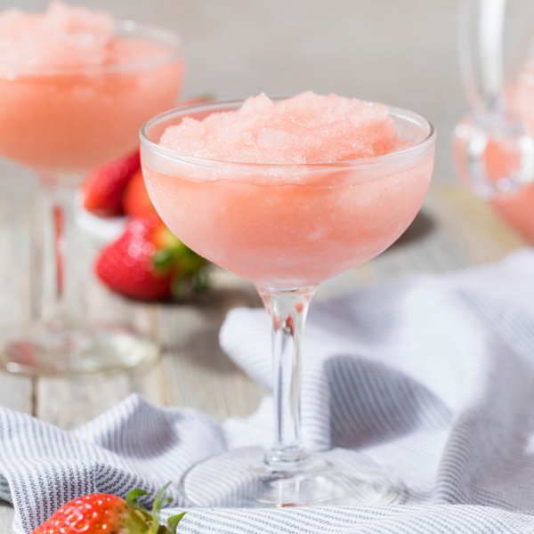 Thermomix Strawberry Frose