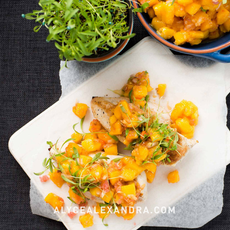 Thermomix Mango Salsa W. Lime Bursts Recipe