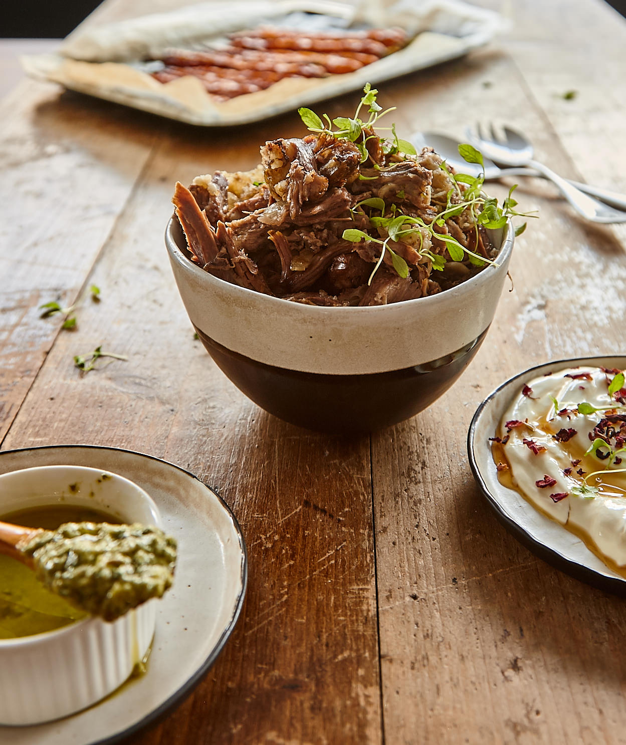 Lamb Shoulder With Salsa Verde in the Thermomix | Recipe – alyce