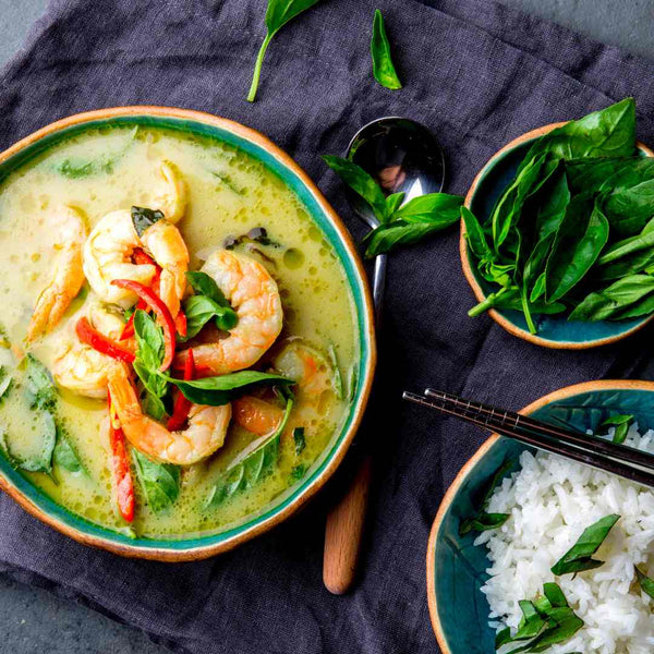 Easy Thai Green Prawn Curry