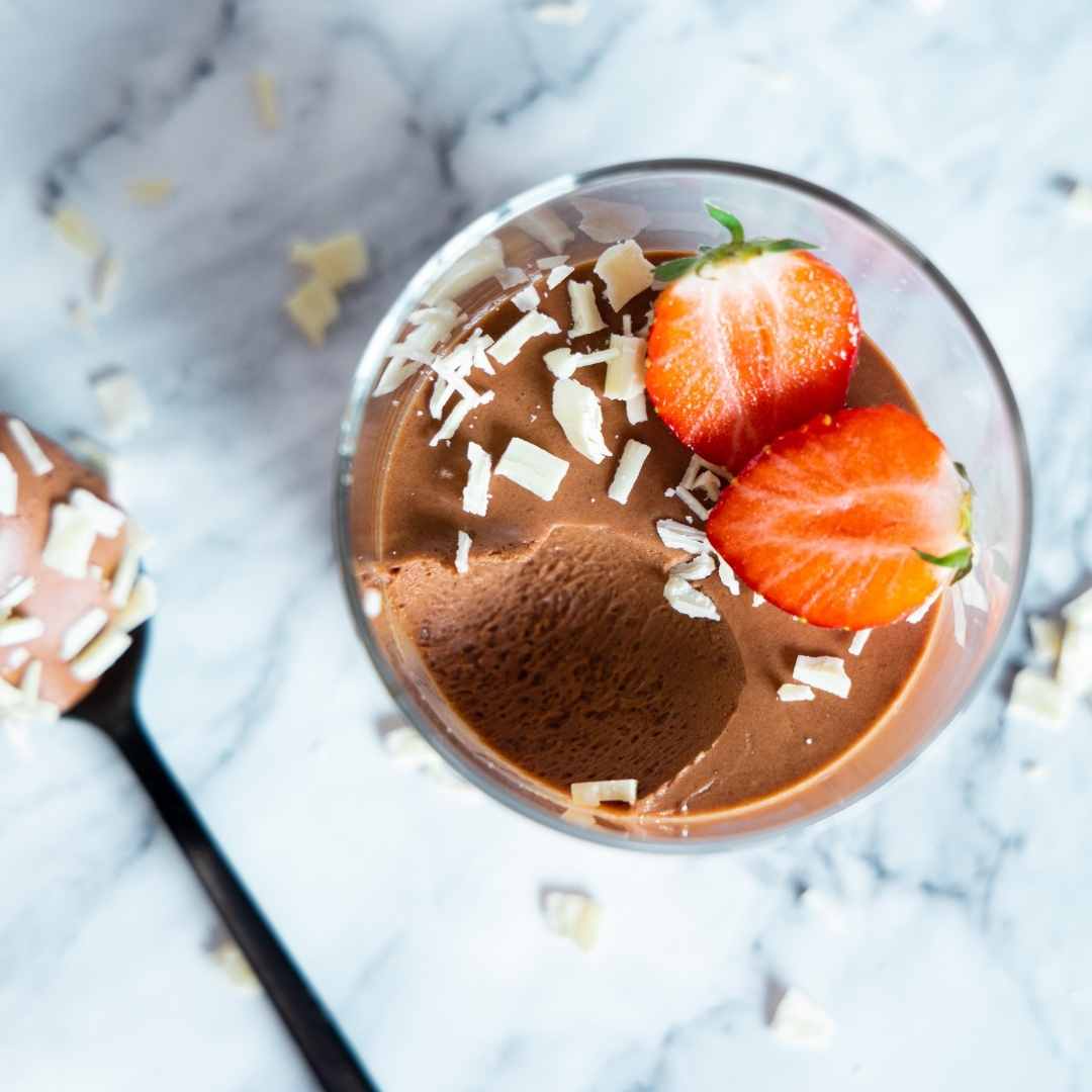 High-Protein Choc Mousse in the Thermomix