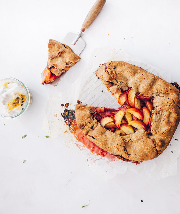 Free-Form Summer Fruit Tart in the Thermomix