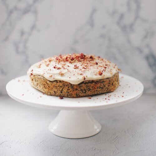 Thermomix lemon and poppy seed cake