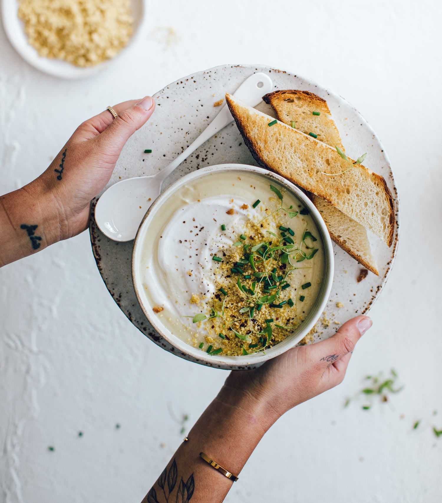 Vegan Cheesy Sprinkle in the Thermomix