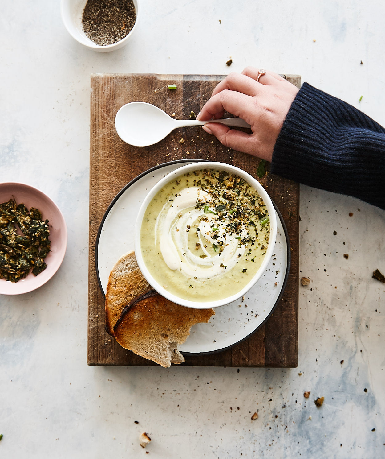 Creamy Zucchini Soup in the Thermomix | Recipe