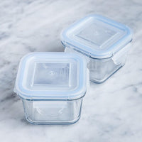 3 x pot set yoghurt containers