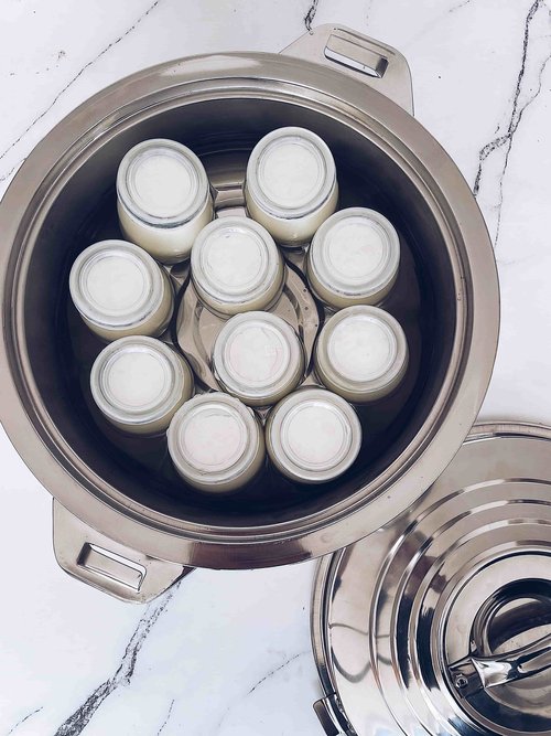 Pot-set glass yoghurt jar 150ml Shop Now – alyce alexandra ♡