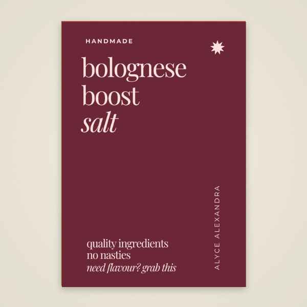 Alyce's Bolognese Boost Salt (NEW!)
