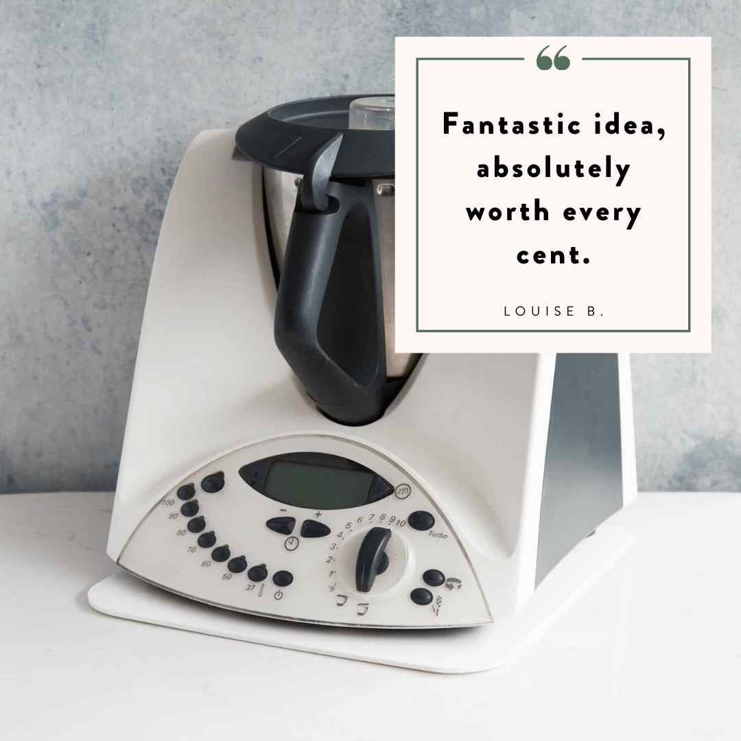 Customer review of the Appliance Mat for Thermomix