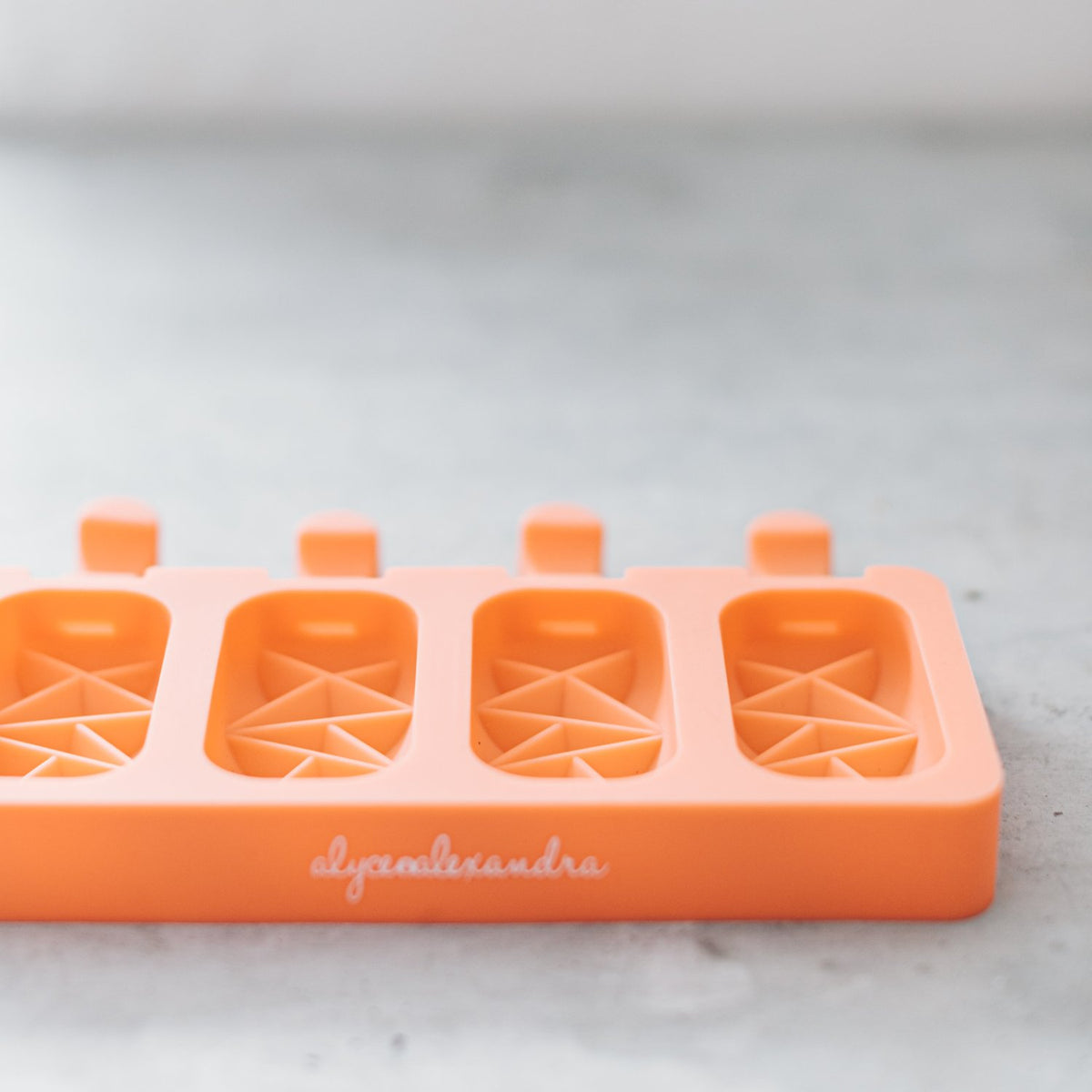 Crystal ice cream moulds