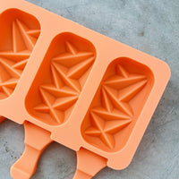 Crystal ice cream moulds set