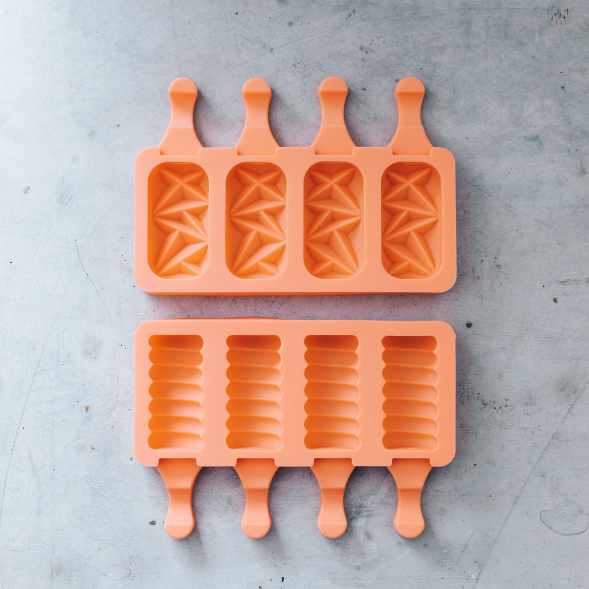 Crystal ice cream moulds product shot