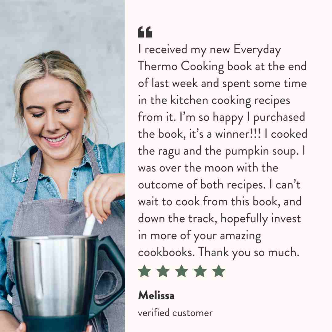 Everyday Thermo Cooking Thermomix cookbook review
