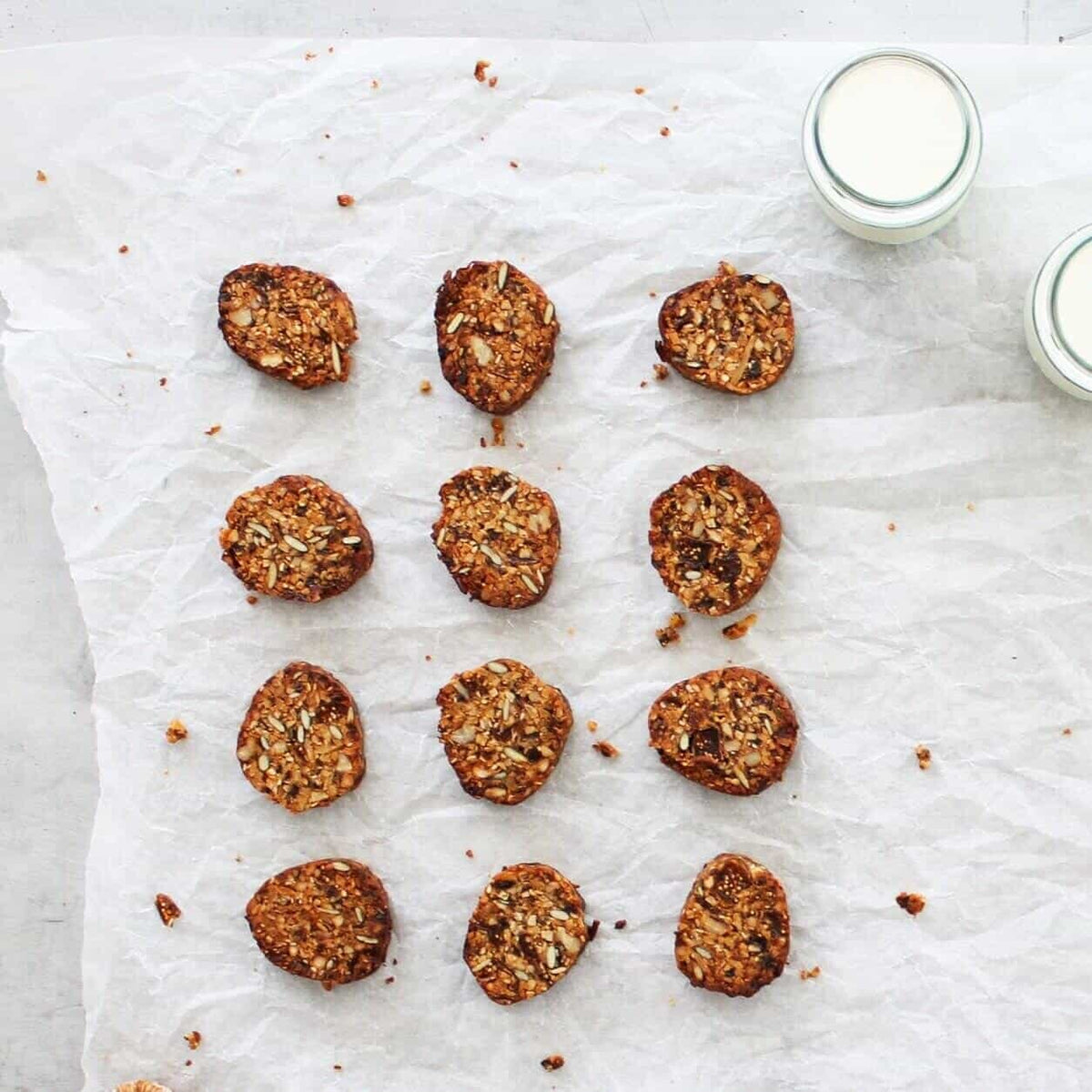 Orange and fig biscuits from the Thermomix Healthy Desserts and Snacks Class