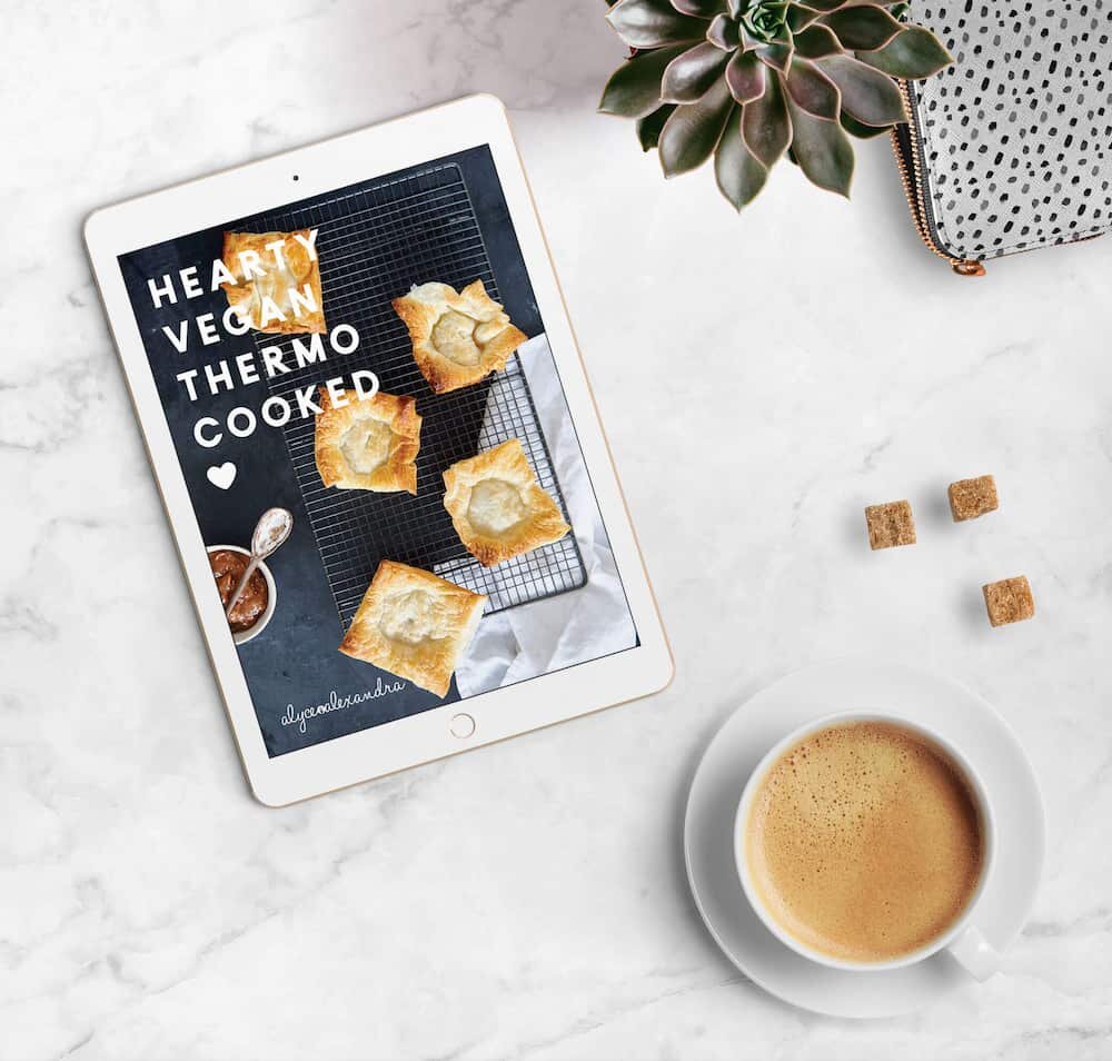 Hearty Vegan Thermo Cooked digital cookbook for Thermomix