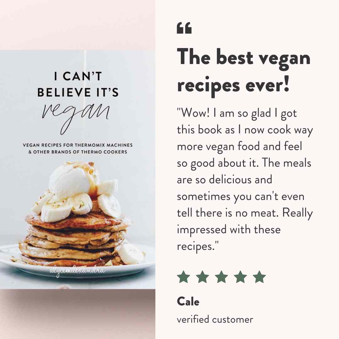 Customer review of I Can't Believe It's Vegan