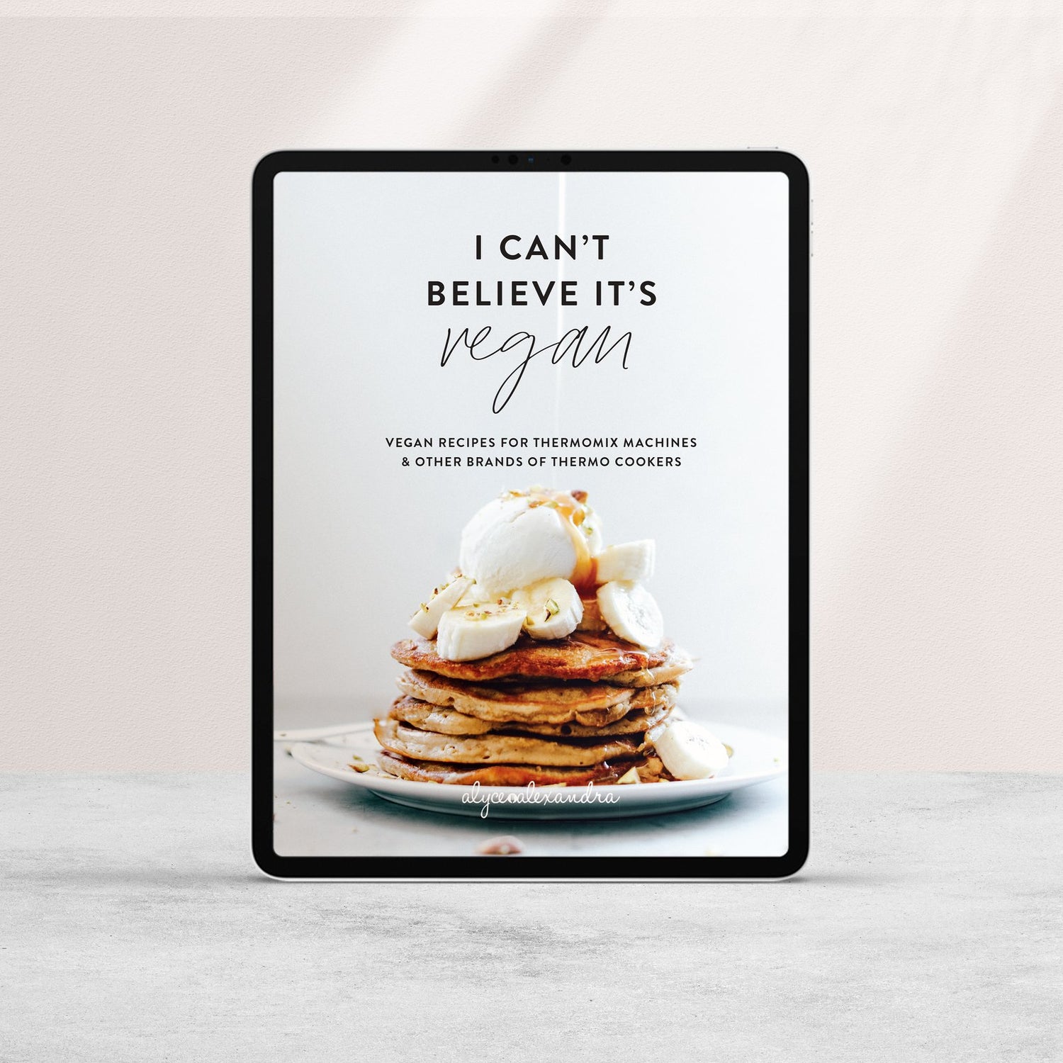 I Can't Believe It's Vegan for Thermomix digital cookbook cover