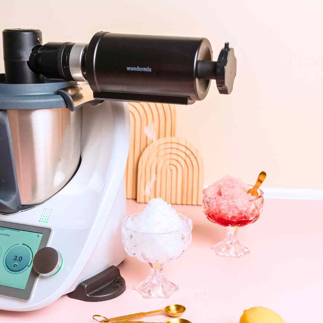 Ice shaver attachment for WunderCentix for Thermomix