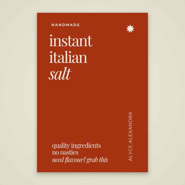 Alyce's Instant Italian Salt (NEW!)