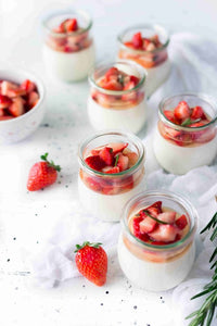 Pot-set glass yoghurt jar 150ml