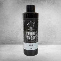 Bottle of Misty Gully Liquid Smoke, a natural smoke flavour that is vegan friendly