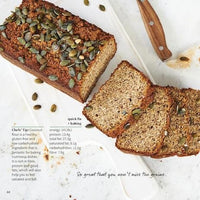 Loaf tin with a homemade loaf