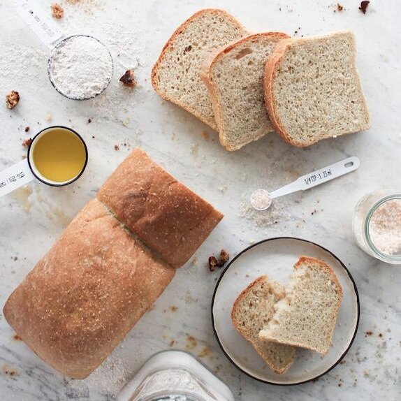 Loaf tin for sandwich loaves